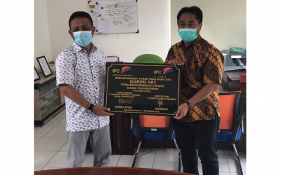 Peresmian Pembangunan Fasilitas Genset Listrik di Wilayah Pelabuhan Tanjung Pandan